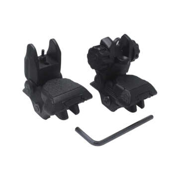 Front and Rear Flip Up Sights